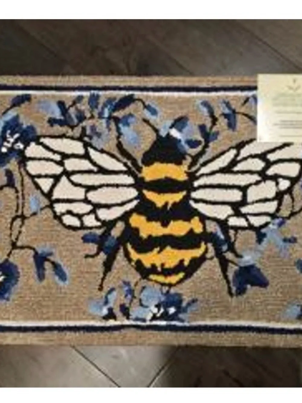 Door Mat Kitchen Mat   Bumble Bee